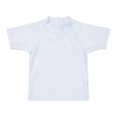 Little Dutch zwemshirt korte mouw Daisy Blue-74-80