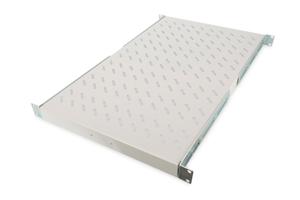 Digitus DN-19 TRAY-1-1000 19 inch Apparaatbodem voor patchkast 1 HE Vast inbouw Geschikt voor kastdiepte: 1000 mm Grijs