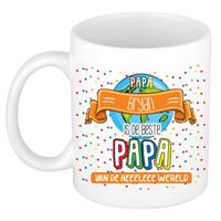 Naam mok papa Bryan - wit - de beste - keramiek - 300 ml - Vaderdag/verjaardag
