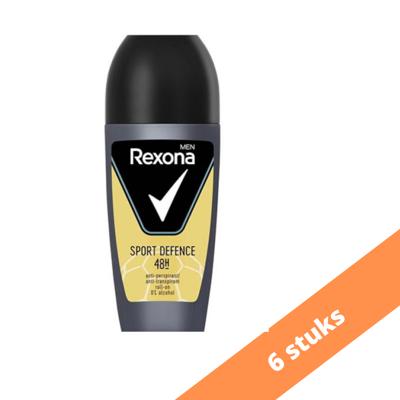 Rexona Rexona Deo Roll-on Men - Sport Defence 50 ml. 6 x Voordeelpak