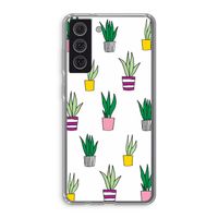 Sanseveria: Samsung Galaxy S21 FE Transparant Hoesje