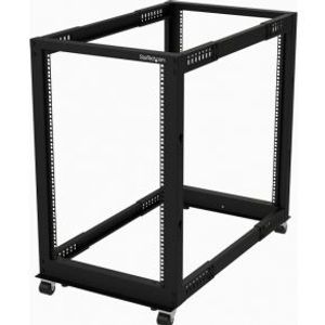 StarTech.com 18U open frame rack 4 stijlen verstelbare diepte