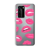 Bite my lip: Huawei P40 Pro Transparant Hoesje