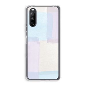 Square pastel: Sony Xperia 10 III Transparant Hoesje