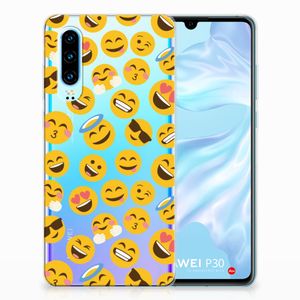 Huawei P30 TPU bumper Emoji