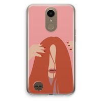Woke up like this: LG K10 (2017) Transparant Hoesje