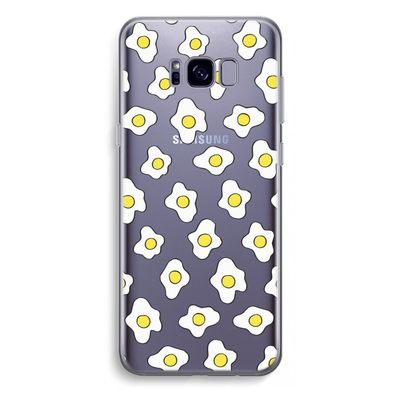 Spiegeleitjes: Samsung Galaxy S8 Plus Transparant Hoesje