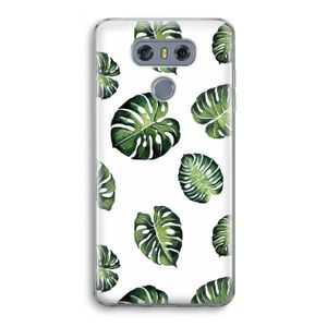 Tropische bladeren: LG G6 Transparant Hoesje