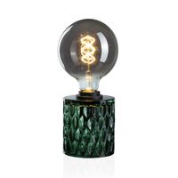 Pauleen Crystal Magic Tafellamp green glass. - thumbnail