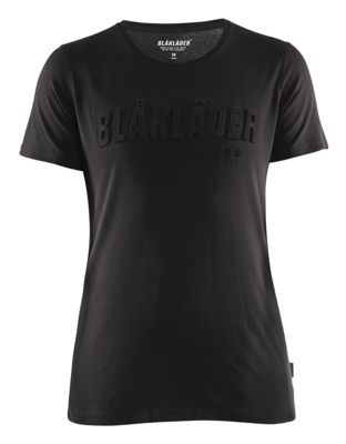 Blåkläder Dames T-Shirt 3D 34311042 | Zwart | Maat XL - 7330509770887