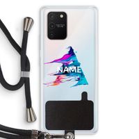 Abstract Spectrum: Samsung Galaxy S10 Lite Transparant Hoesje met koord Abstract Spectrum: Samsung Galaxy S10 Lite Transparant Hoesje met koord