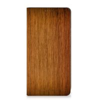 Nokia G22 Book Wallet Case Donker Hout