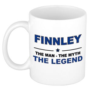 Finnley The man, The myth the legend collega kado mokken/bekers 300 ml