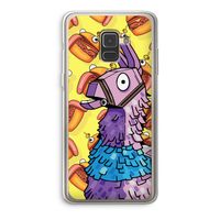 Loot Burger: Samsung Galaxy A8 (2018) Transparant Hoesje