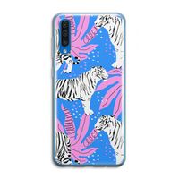 Tijger: Samsung Galaxy A50 Transparant Hoesje