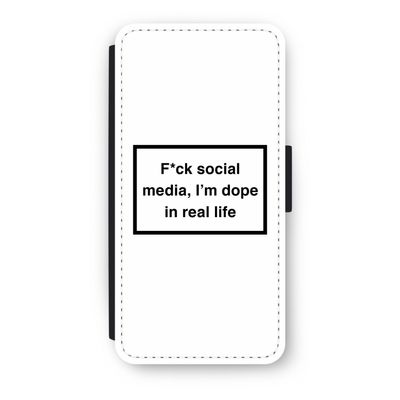 I'm dope: iPhone SE 2020 Flip Hoesje
