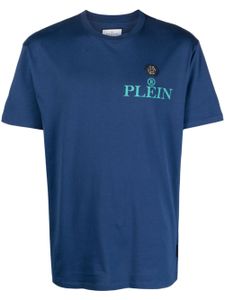 Philipp Plein t-shirt à logo Iconic Plein imprimé - Bleu