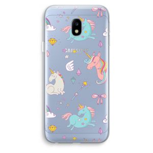 Fantasiewereld: Samsung Galaxy J3 (2017) Transparant Hoesje