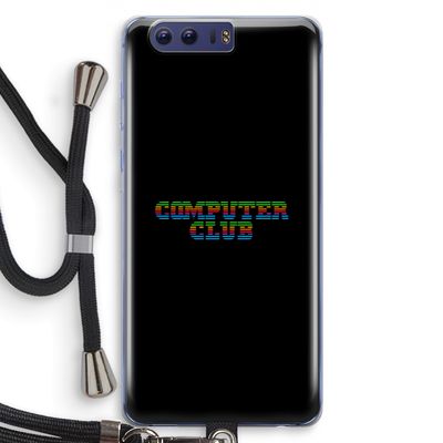 Retro: Honor 9 Transparant Hoesje met koord
