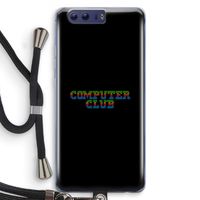 Retro: Honor 9 Transparant Hoesje met koord