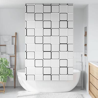 VidaXL Doucherolgordijn 120x240 cm stofbreedte 116 cm