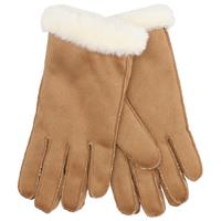 So Dutch Dames Suedine Handschoenen Cognac
