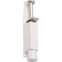 DX deurvastzetter met voetstift - standaard - uitslag 50 mm - wit gelakt DX deurvastzetter met voetstift - standaard - uitslag 50 mm - wit gelakt