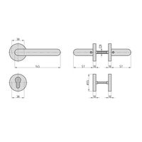 Basi 7529-9200 Brandbeschermingsgarnituur - thumbnail