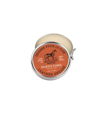 Paard ledervet in blikje