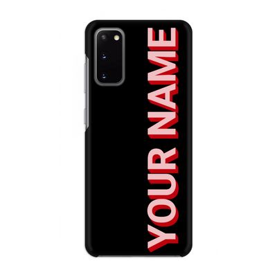 Namecase: Volledig geprint Samsung Galaxy S20 Hoesje