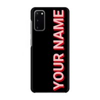 Namecase: Volledig geprint Samsung Galaxy S20 Hoesje Namecase: Volledig geprint Samsung Galaxy S20 Hoesje