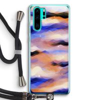 Donkere Wolken: Huawei P30 Pro Transparant Hoesje met koord