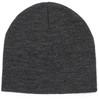 Brain Waves BW801951 POLYLANA® Basic Beanie - Dark Grey Melange - One Size