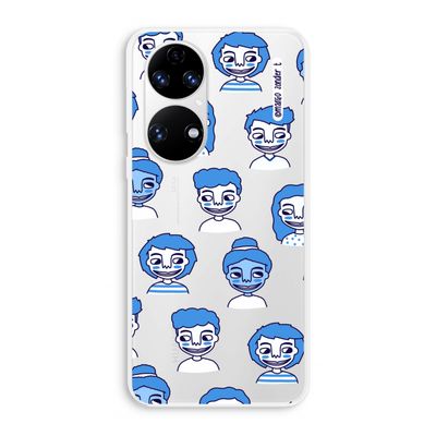 Gezichtjes: Huawei P50 Transparant Hoesje
