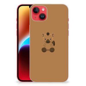 iPhone 14 Plus Telefoonhoesje met Naam Baby Hyena