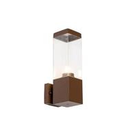 QAZQA Moderne buiten wandlamp roestbruin - Malios