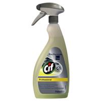 Keukenontvetter Cif Professional spray 750ml | 6 stuks