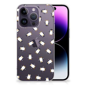 TPU bumper voor Apple iPhone 14 Pro Pinguïn