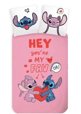 Lilo and Stitch Peuterdekbedovertrek My Favourite - 100 x 135 cm - Katoen