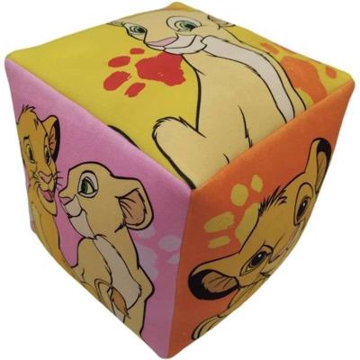 Premium Kussen - Kubus - THE LION KING - Microvezel - 25 x 25 x 25 cm