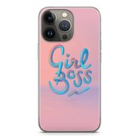 Girl boss: iPhone 13 Pro Transparant Hoesje