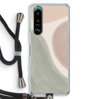Geo #6: Sony Xperia 5 III Transparant Hoesje met koord