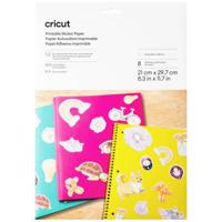 Cricut Printable Sticker Paper A4 Papier Snijbreedte 29.7 cm Wit