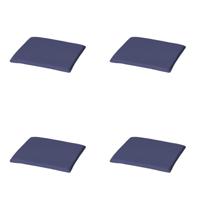 Zitje universeel 40x40 met rits Panama safier blue (4 stuks) Madison - Madison