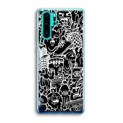 Vexx Black Mixtape: Huawei P30 Pro Transparant Hoesje