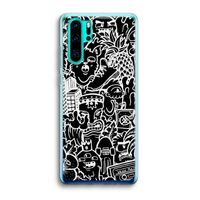 Vexx Black Mixtape: Huawei P30 Pro Transparant Hoesje