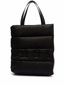 Marni sac cabas à logo embossé - Noir