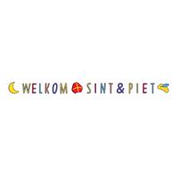 Haza Witbaard Letterslinger welkom sint & piet, 285cm