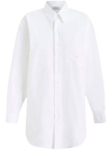 ETRO chemise en coton à manches longues - Blanc