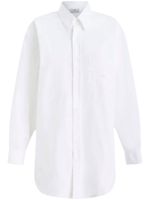 ETRO chemise en coton à manches longues - Blanc - thumbnail